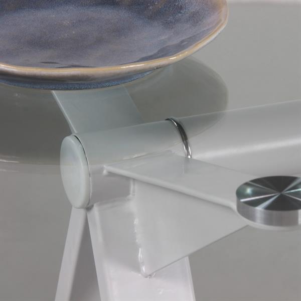 Tavolo da cucina in vetro 150x90 cm