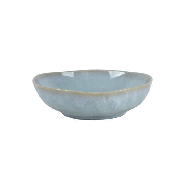 Servizio piatti in ceramica 18 pezzi blu moderno- Elen