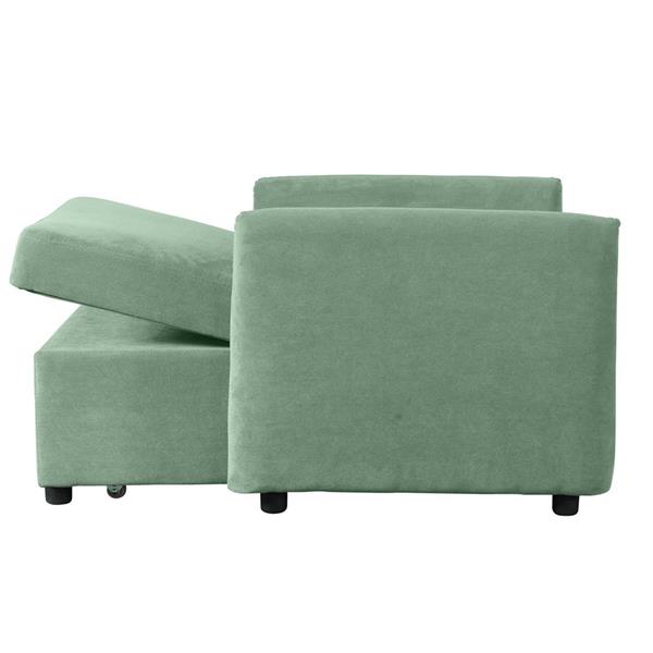 Pouf poltona letto cedro 95x107x87 - Oulida