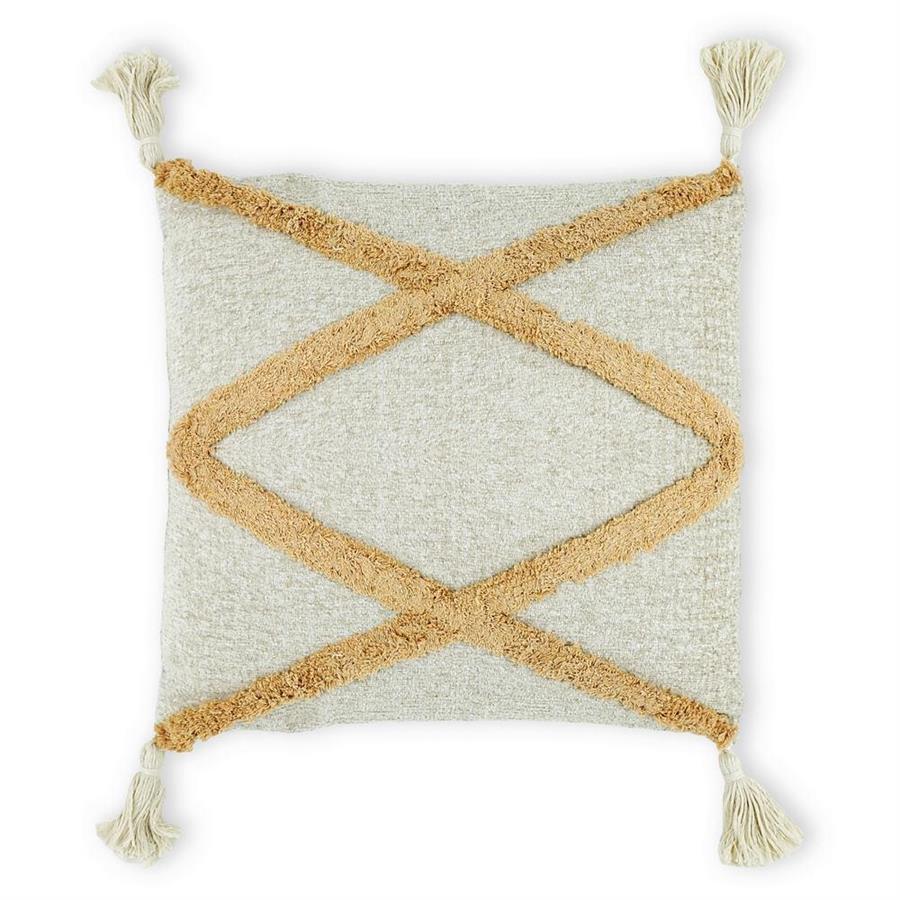 Cuscino decorativo beige 45x45 - Prism