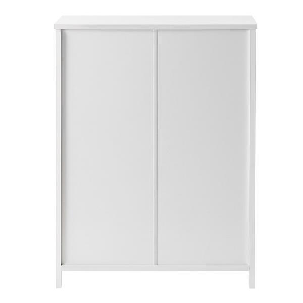 Mobiletto da bagno 30X60X80 bianco - Amanda