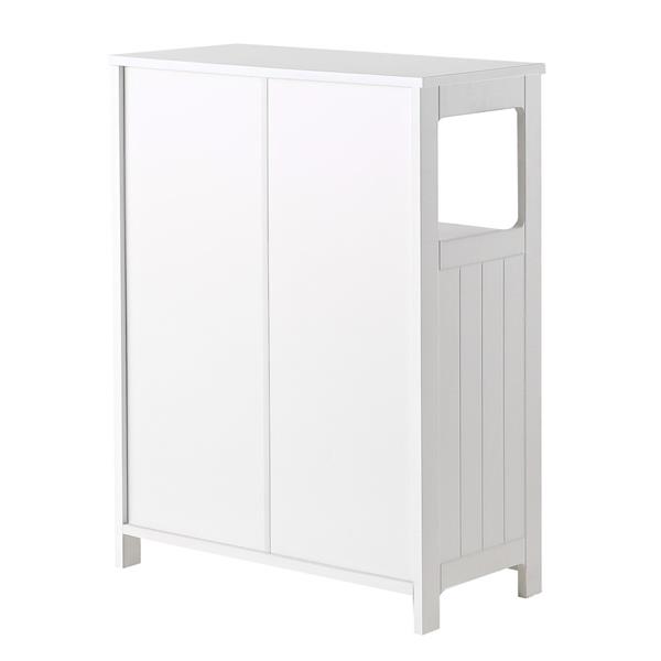 Mobiletto da bagno 30X60X80 bianco - Amanda