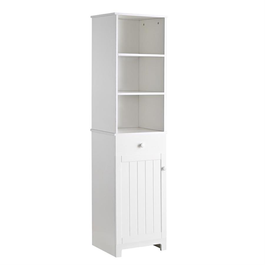 Mobile colonna per bagno 38x34x161 bianco - Aloe