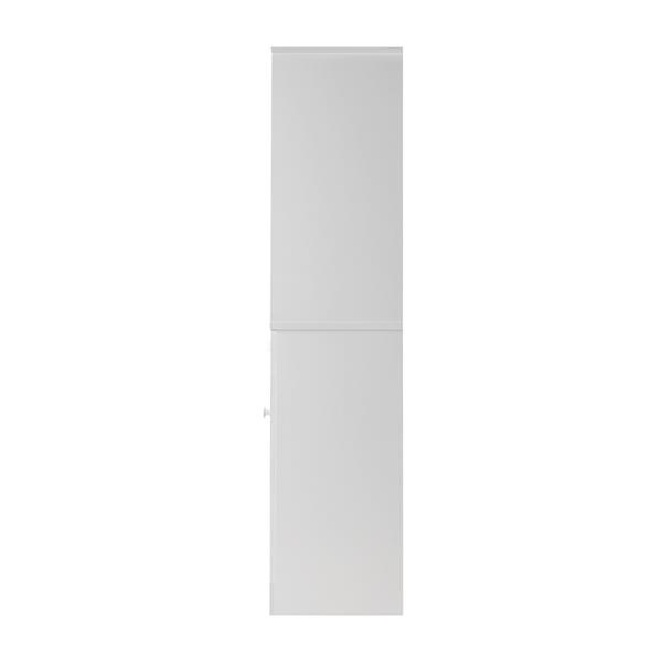 Mobile colonna per bagno 38x34x161 bianco - Aloe