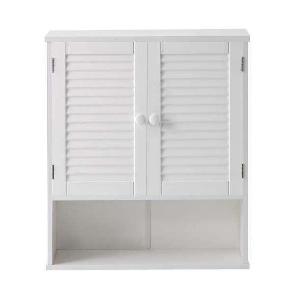 Pensile superiore bagno 60x20x70 cm bianco - Iris