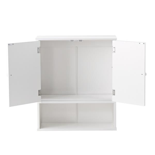 Pensile superiore bagno 60x20x70 cm bianco - Iris