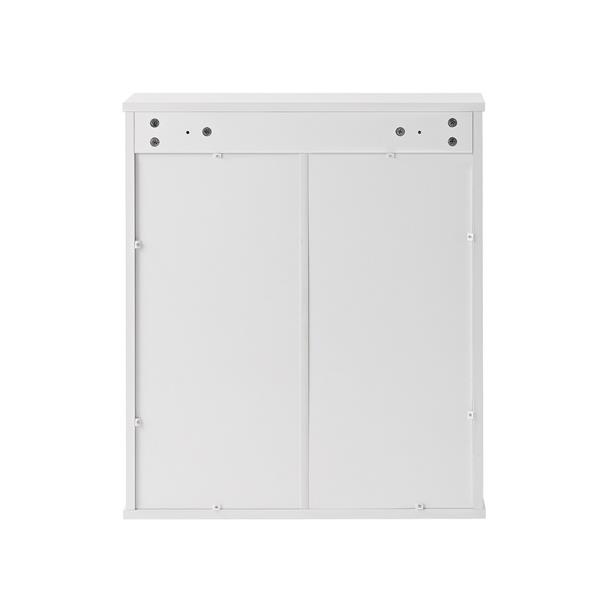 Pensile superiore bagno 60x20x70 cm bianco - Iris