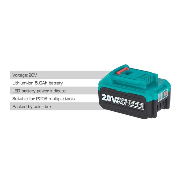 Batteria al litio 20V 5Ah - one battery