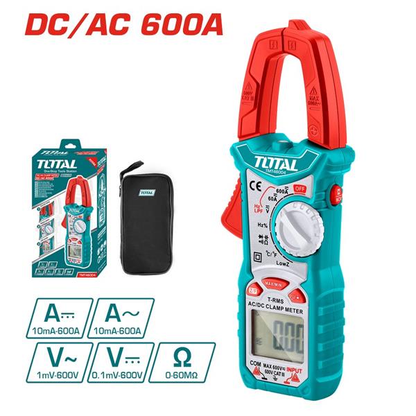 Pinza amperometrica DC/AC con True RMS